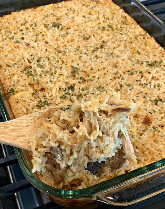 This Dump-and-Bake Chicken and Rice Casserole Is the Easiest Dinner My ...