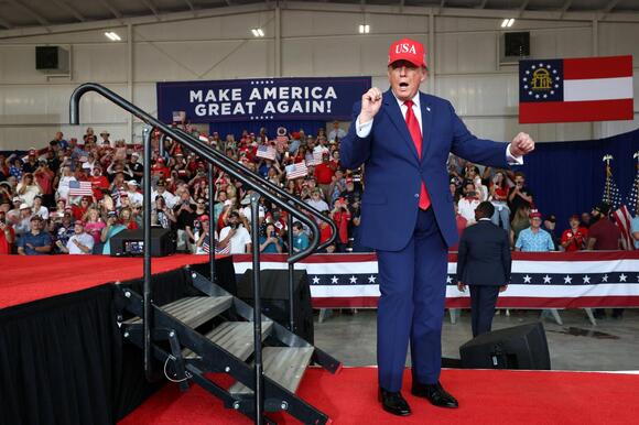 Georgia Trump rally location changes, but still scheduled for Saturday