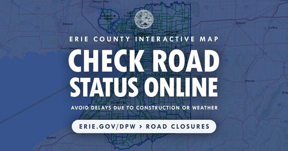 Erie County shares interactive road closure map - NewsBreak