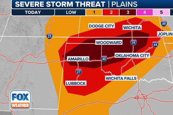 Millions on East Coast under severe thunderstorm watch as powerful ...