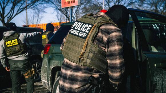 Homeland Security Investigations is sending armed federal agents door to door to investigate suspected noncitizen voters, says ‘American elections are for Americans’