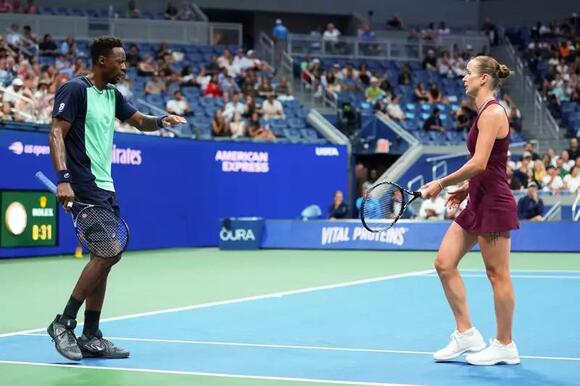 Martina Navratilova and Boris Becker send messages to Gael Monfils and Elina Svitolina after the end of their marriage