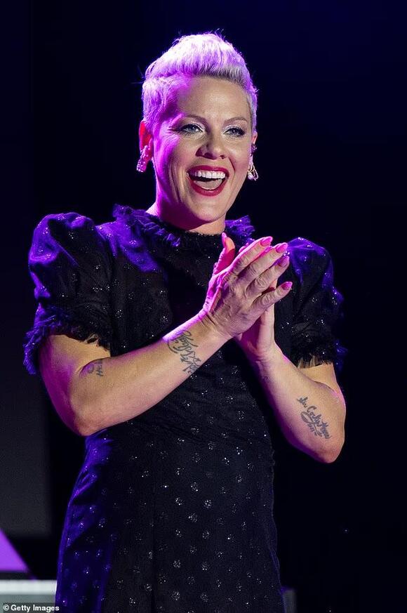 Pink is hospitalized on New Year's Eve as she rings in 2026 from bed ...