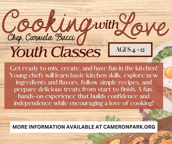 Youth cooking classes in Cameron Park - NewsBreak