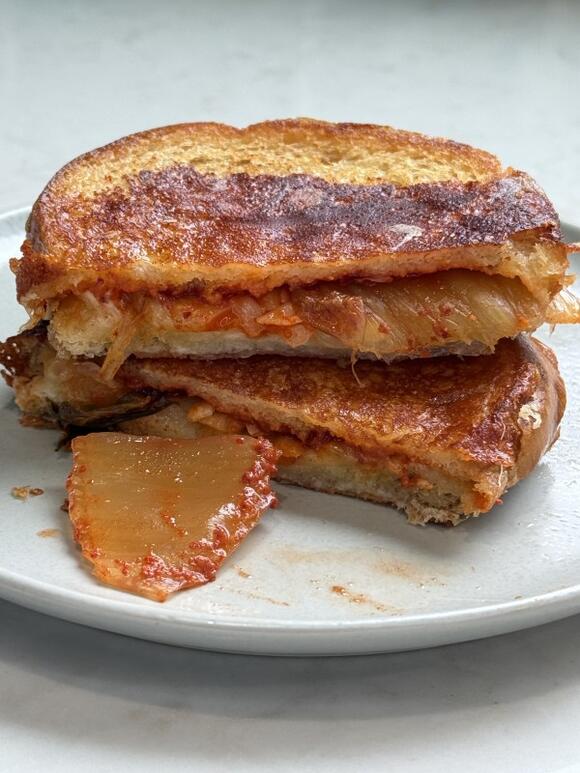 The Korean Way to Make Grilled Cheese 10x Better