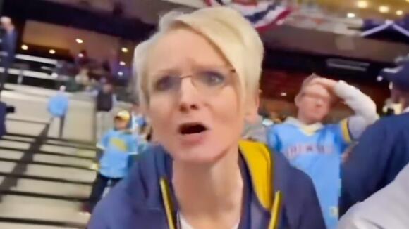 Milwaukee Brewers 'Karen' Caught on Video Unleashing Racist & Disgusting  Comments at Dodgers Fan During NLCS - NewsBreak