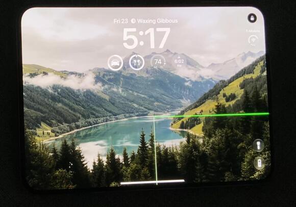 The iPhone Duo's screen is cracking in the same weird L-shape for multiple owners