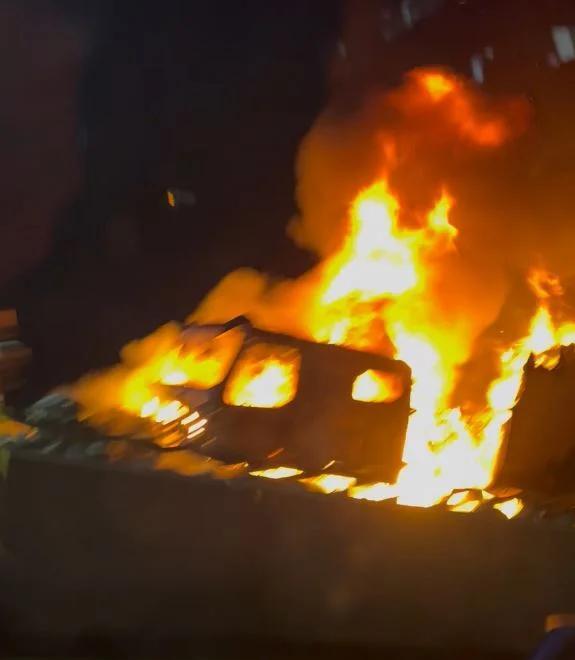 Westbound lanes closed on I70 near Rocheport after semi catches fire