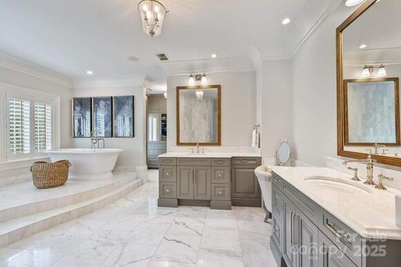 Former NASCAR driver's lake mansion with a dock, four garages and 33.6 ...
