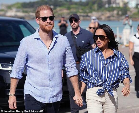 Harry and Meghan strike up unlikely friendship with Geri and Christian ...