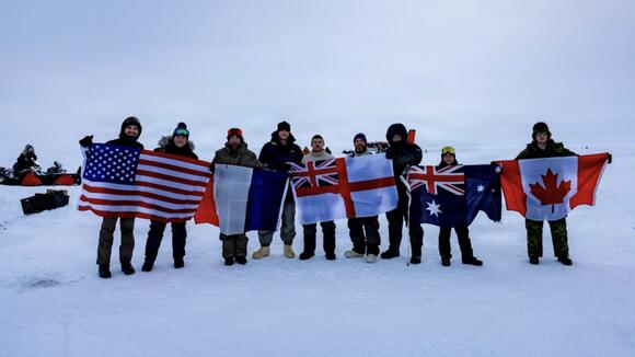 U.S. Navy Submarine Conducts Vertical Arctic Ice Breakthrough to Kick ...