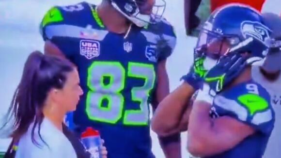 Super Bowl MVP Kenneth Walker III Is Taking Massive Heat For His Actions Towards Water Girl On The Sideline [VIDEO] - NewsBreak