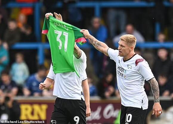Tragedy for Derby County star Josh Vickers, 27, as wife dies from ...