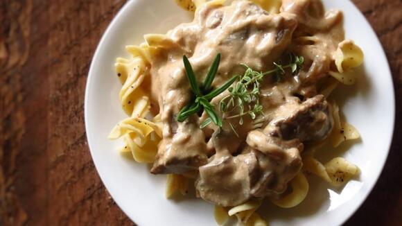 Instant pot beef discount stroganoff six sisters