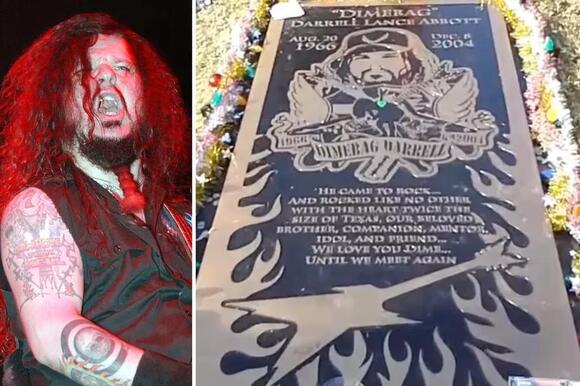 Gravesites and Headstone Inscriptions for 13 Rock + Metal Legends ...