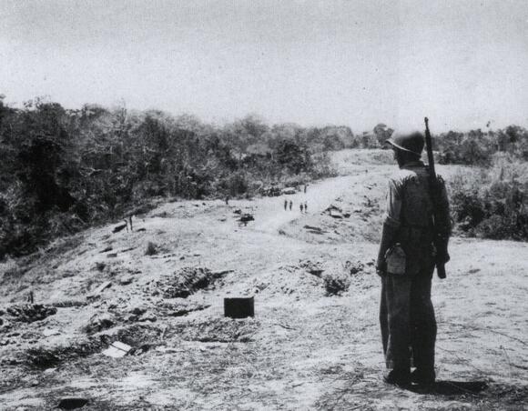 Despite his men being outnumbered and exhausted, Col. Merritt Edson ...