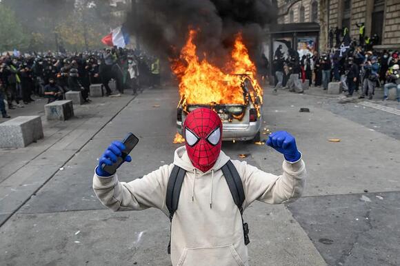 The France riots aren't a student revolt -- they're funded by CCP-tied dark money