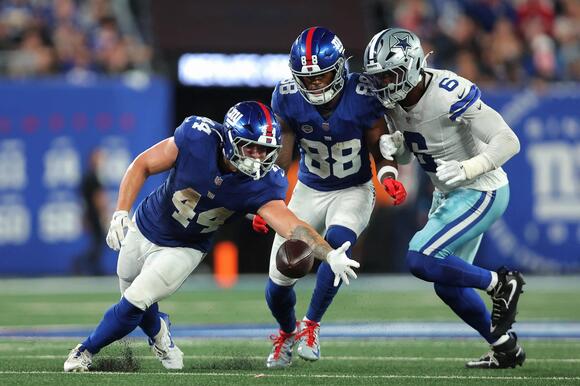 After reflection, Giants’ Cam Skattebo says recent fumbles a mental issue