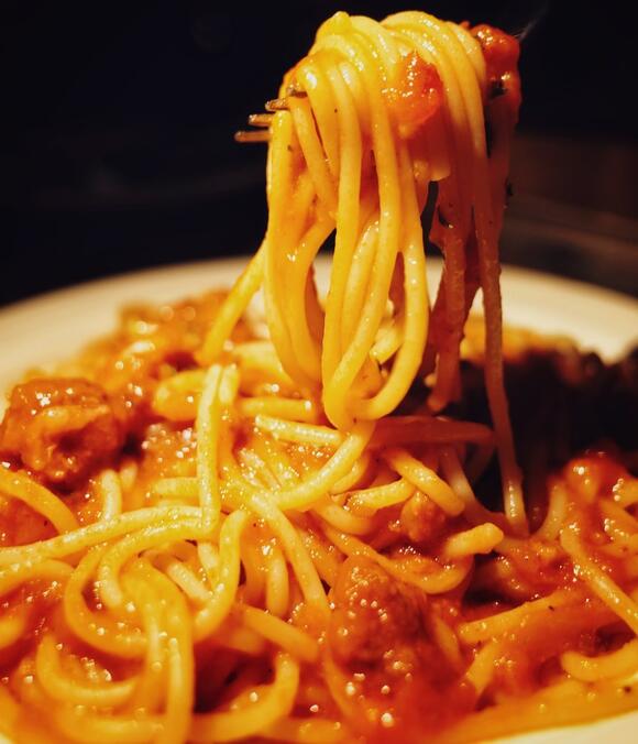 Joe's Inn in Richmond, Virginia serves a plate of spaghetti that's enough to feed a family