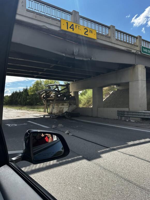 US-131 South reopens days after oversized load hit overpass - NewsBreak