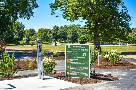 Decatur Park District adds children’s bicycle course at Fairview Park ...