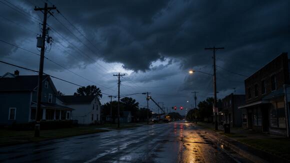 Storms Leave Thousands Without Power in Southwest Iowa Friday Evening ...