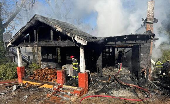 Fire destroys home in Rockingham - NewsBreak