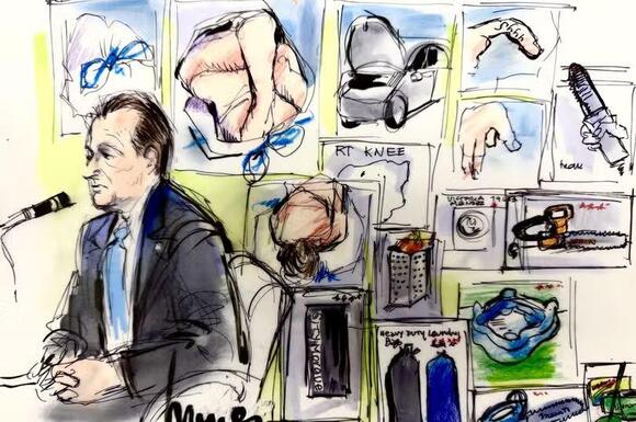 Court sketches depict most disturbing evidence yet in teen murder case ...