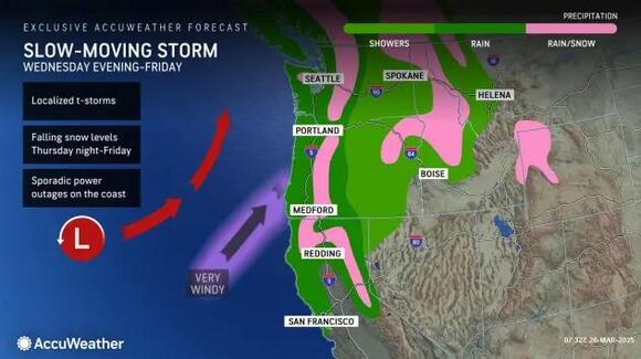 Potent storm packing wind, rain and severe weather to target Northwest ...