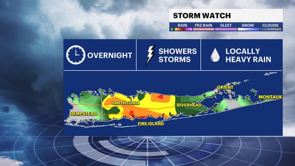 STORM WATCH: Showers and storms arrive overnight into Thursday