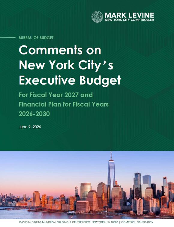 NYC Comptroller warns of $1.65B gap in 2027 budget - NewsBreak