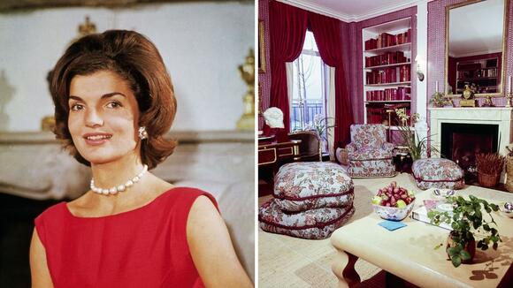 Jackie Kennedy's Chic '70s Library Was Bathed in Indian and Indonesian ...