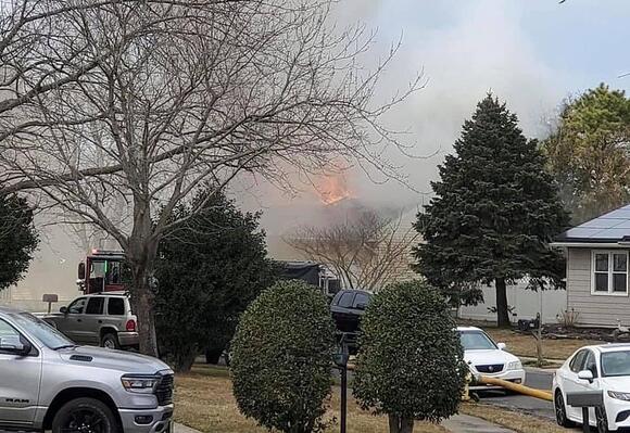Wind-Whipped Blaze Tears Through AC Townhomes - NewsBreak