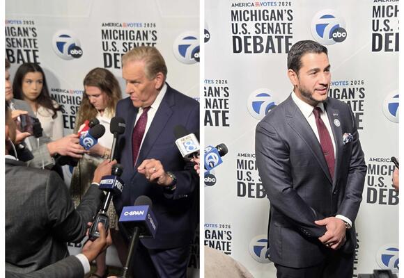 Rogers, El-Sayed clash over Iran, healthcare and Muslim Brotherhood during second debate