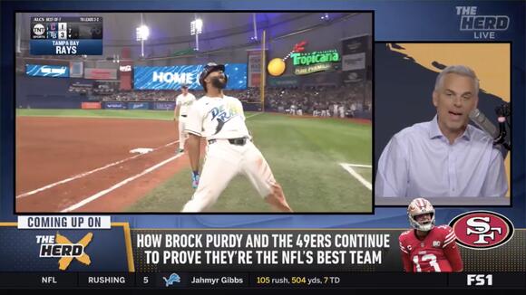 Fox host complains about home-run celebration