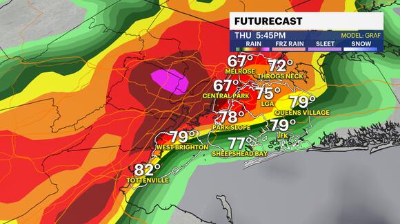 STORM WATCH: Downpours, thunder and potential flooding in The Bronx ...