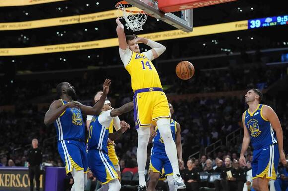 RECAP: Walker Kessler Shines in Historic Lakers Debut, Win Over Warriors, 127-105