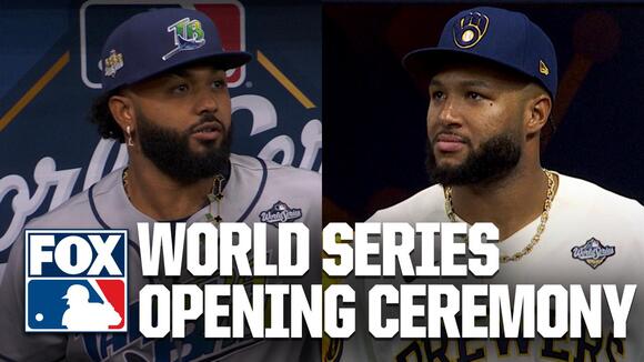 Rays vs Brewers World Series: Full Opening Ceremony Ahead of Game 1