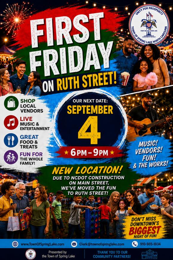 📅 First Friday event moves to Ruth Street Sept. 4 - NewsBreak