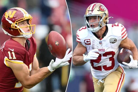 McCaffrey brothers turn 49ers-Commanders clash into a family affair