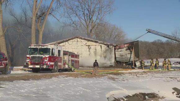 Multiple crews battle structure fire in Polk County - NewsBreak