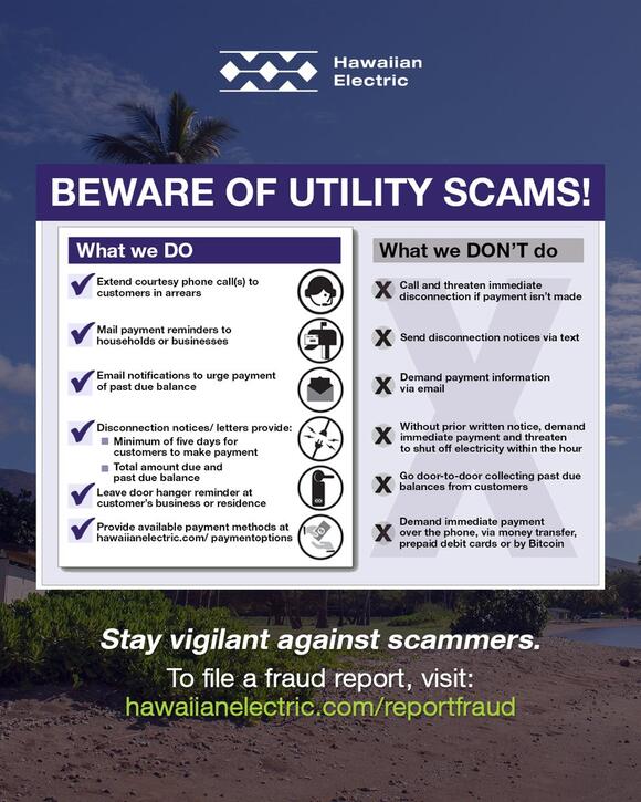 Hawaiian Electric shares customer service contacts - NewsBreak