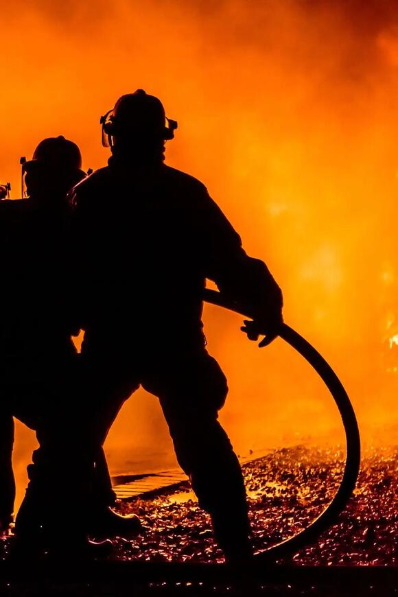 Firefighter Hurt After House Fire in Laurel Springs Comes Back. Mayday ...