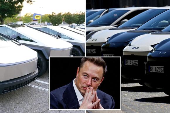 Tesla sales in Europe plummet 40% — while Chinese rival BYD sees sales  triple - NewsBreak