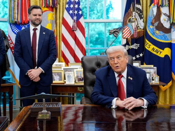 Trump: It's Too ‘Early’ to Endorse Vance for Potential 2028 Presidential Run