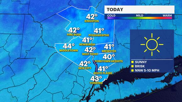 Sunny skies and breezy conditions in the Hudson Valley - NewsBreak