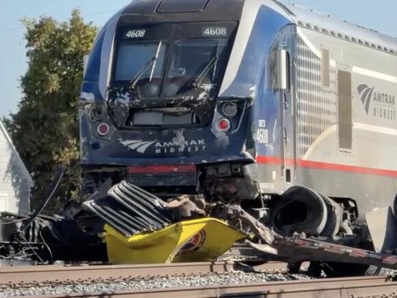 Second train crash in two days sparks railroad crossing safety concerns ...