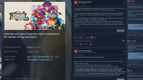 Marvel Tokon Developer Responds to Major PC Performance Issues - NewsBreak