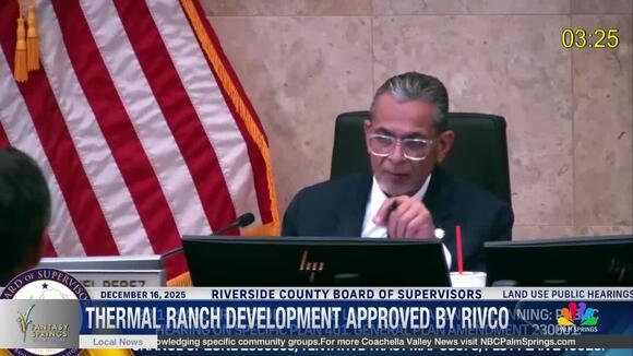 Riverside County Supervisors Approve Controversial Thermal Ranch ...