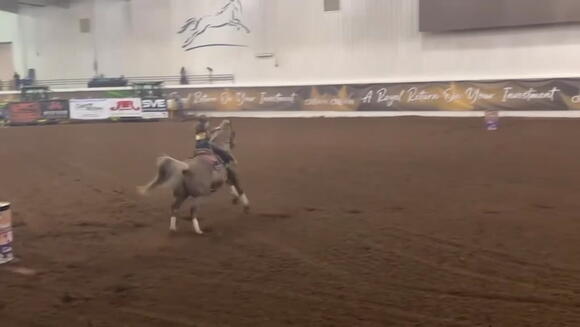 Texas girl, 10, becomes barrel racing prodigy and rides her way to ...